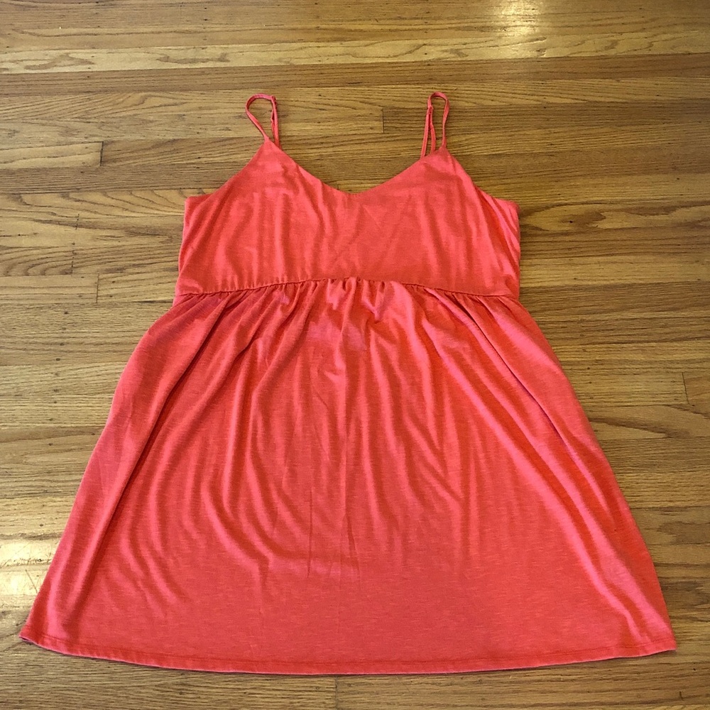 Old Navy Bright Orange Dress, XXL